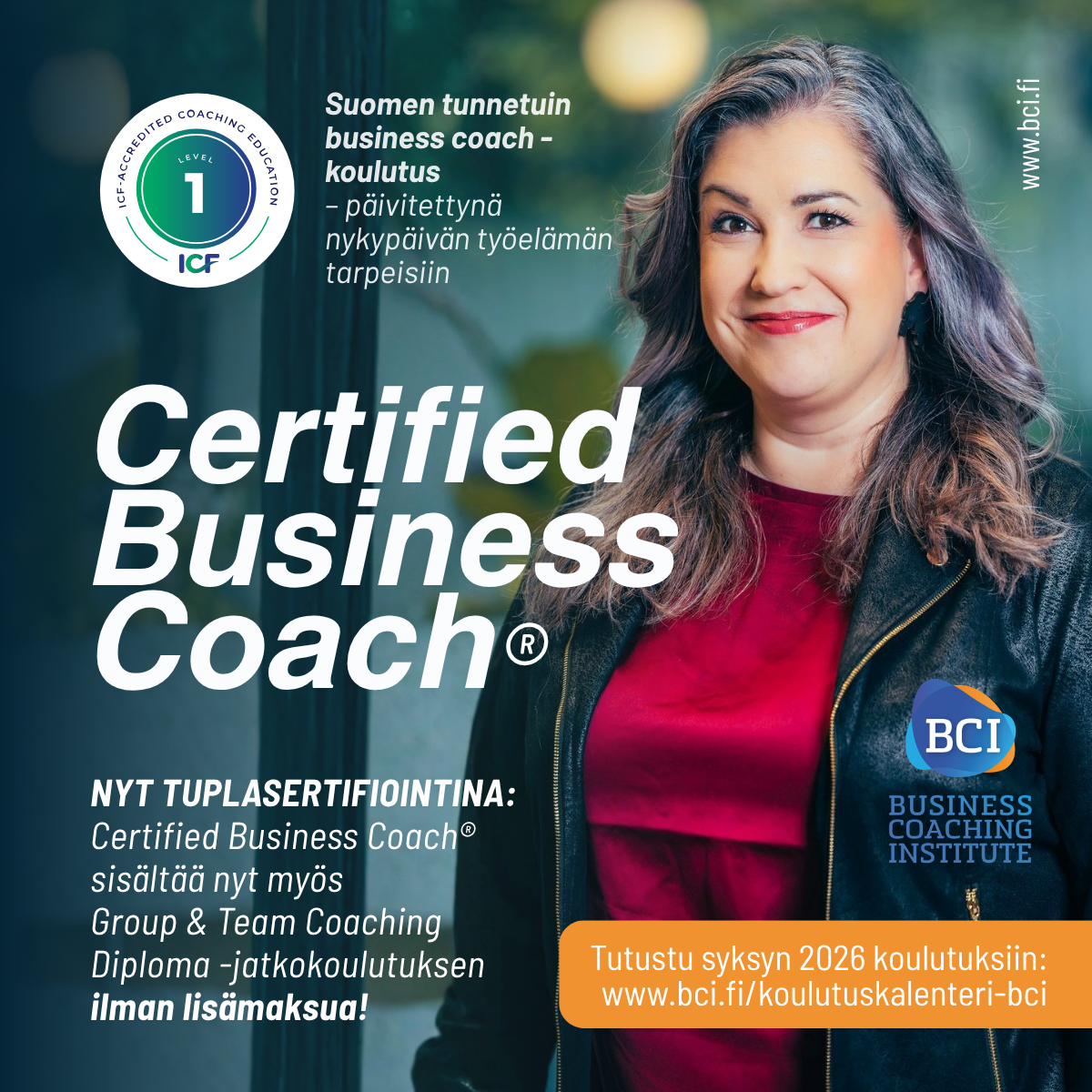 BCI Business Coaching Institute Facebook ad
