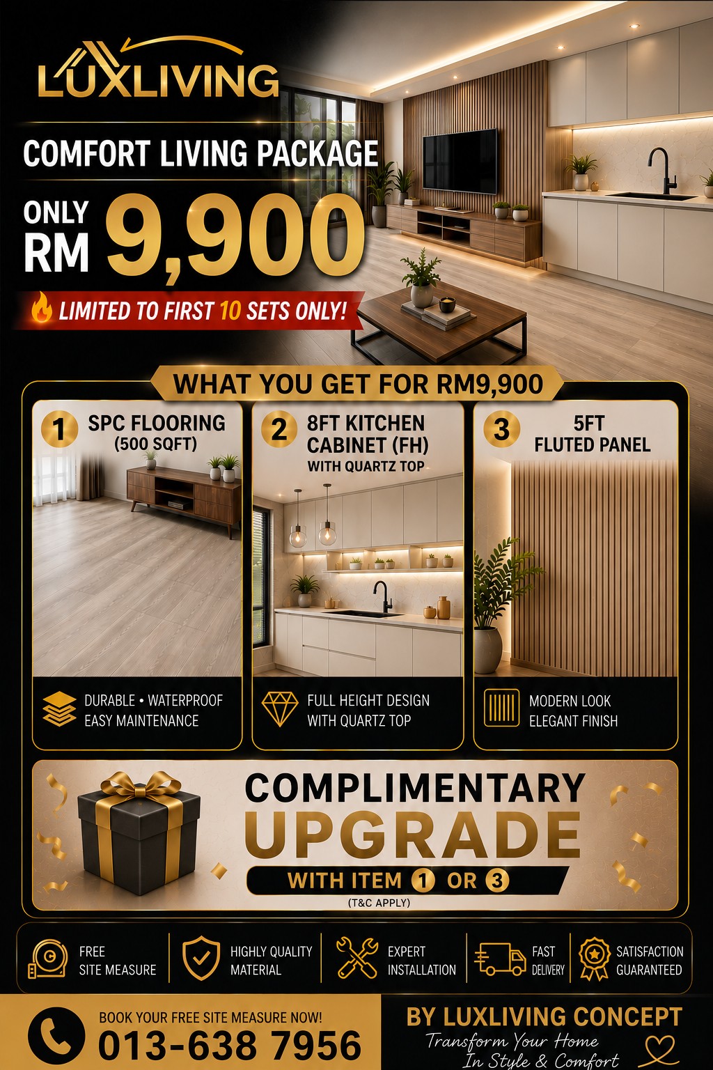 LuxLiving Concept Facebook ad