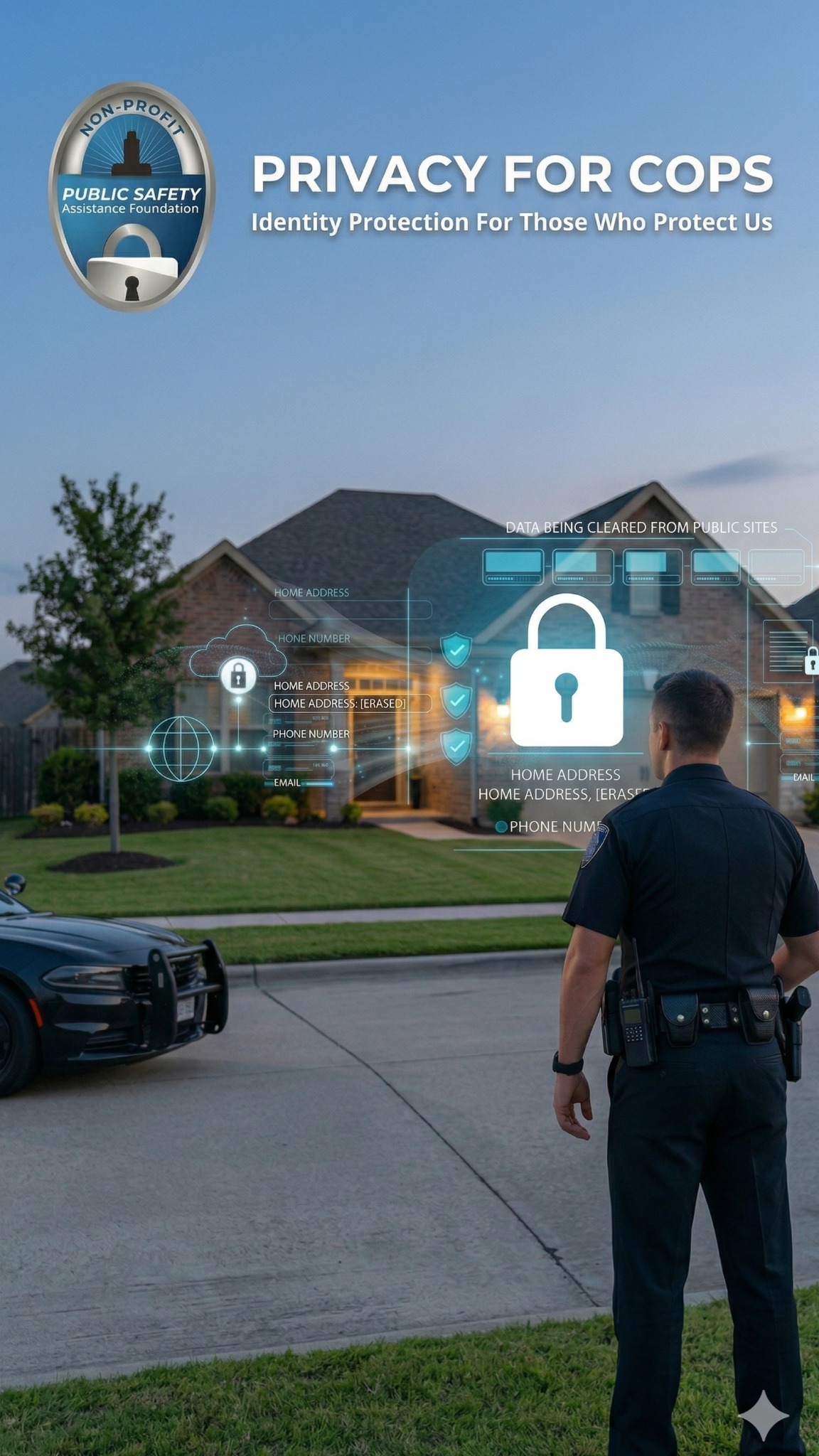 Public Safety Assistance Foundation - PrivacyforCops.org Facebook ad