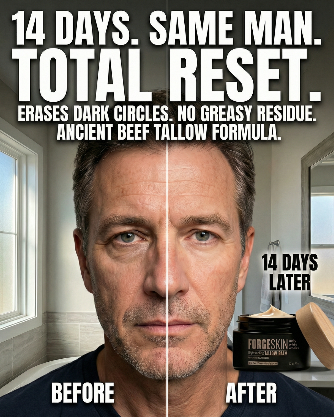 The Elite Man Facebook ad: Get results or Your Money Back!