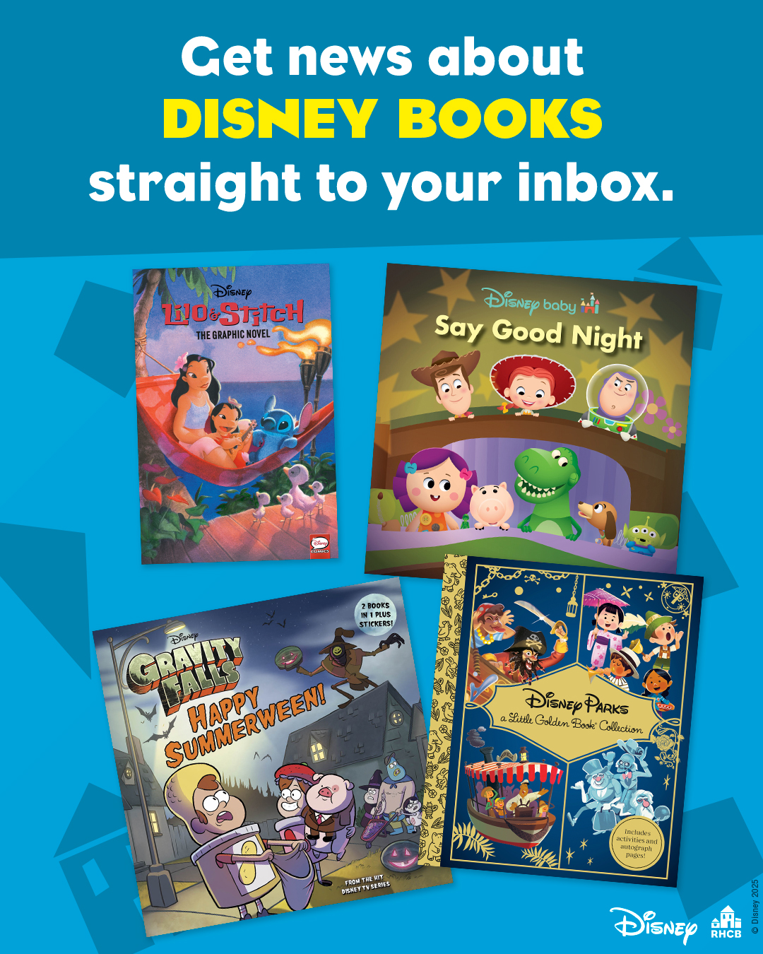 Random House Children's Books Facebook ad: Start receiving our newsletter today