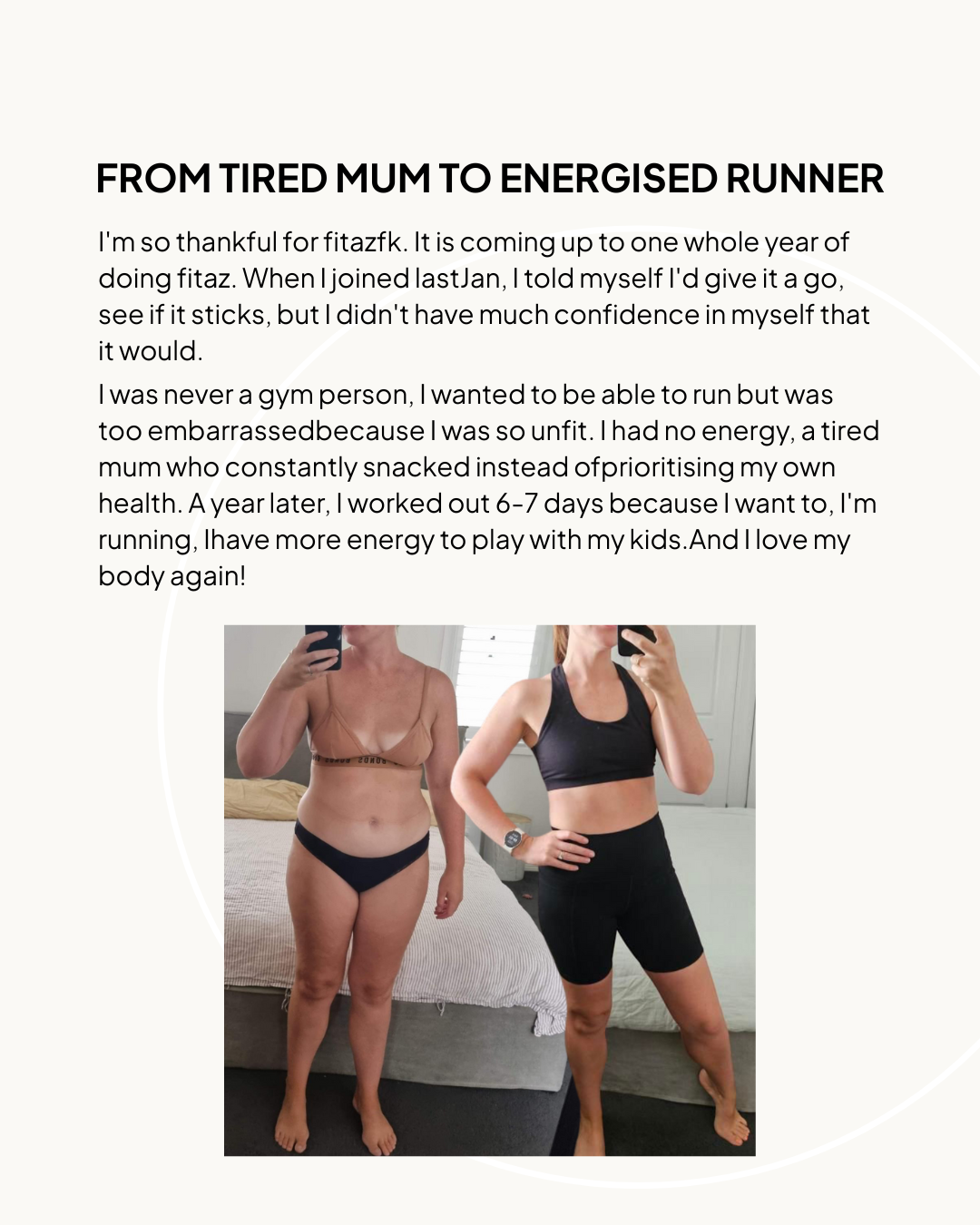 Transform by Fitaz Facebook ad: Ready to Transform? Join 200,000+ Mums Who Found a Better…