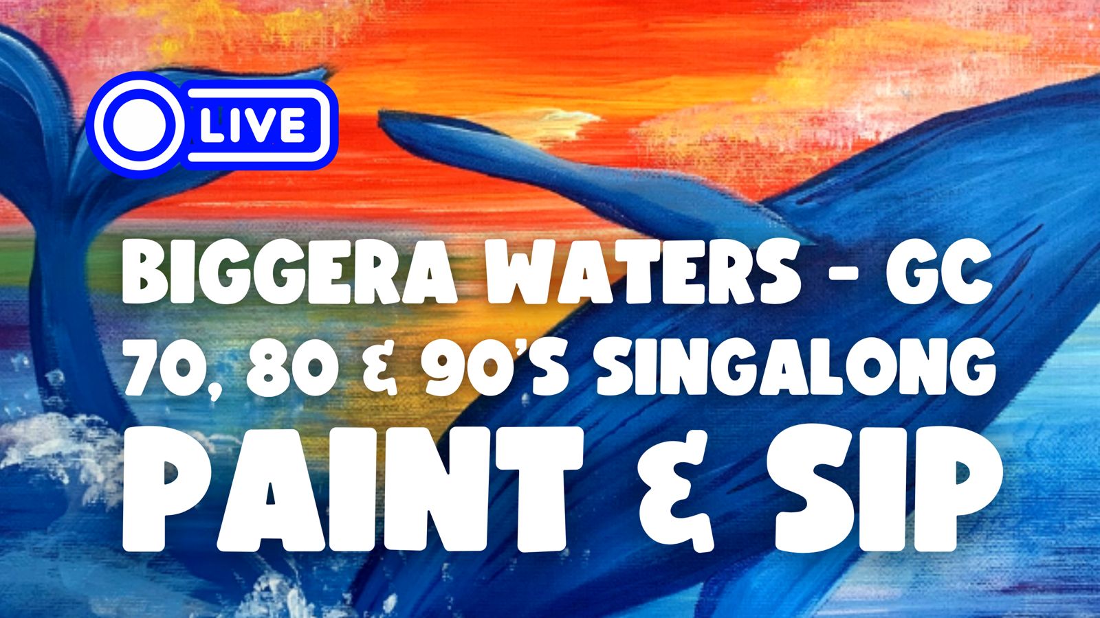 Paint Juicy - Paint and Sip + Entertainment Facebook ad