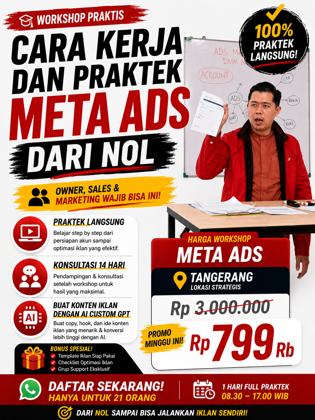 The Conversion Academy Facebook ad