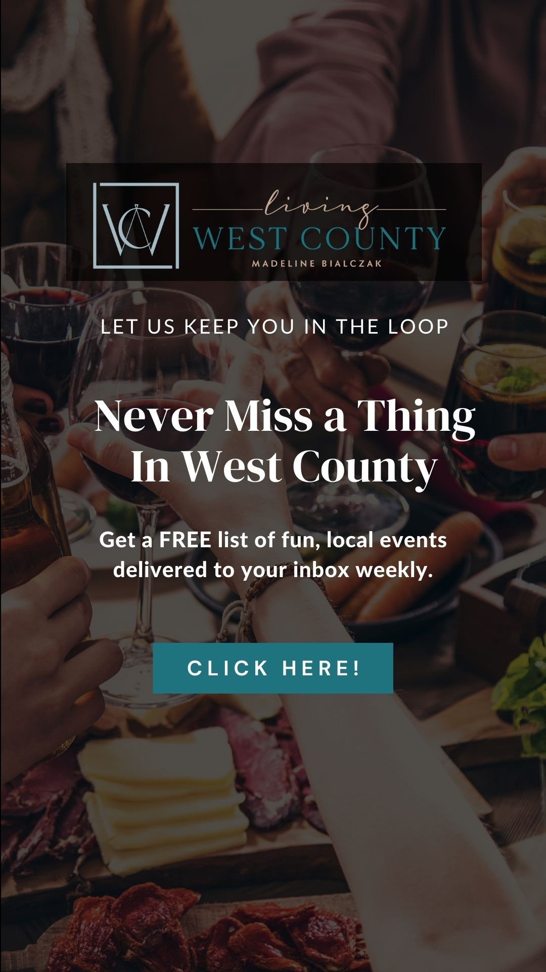 Madeline Bialczak, Living West County Facebook ad