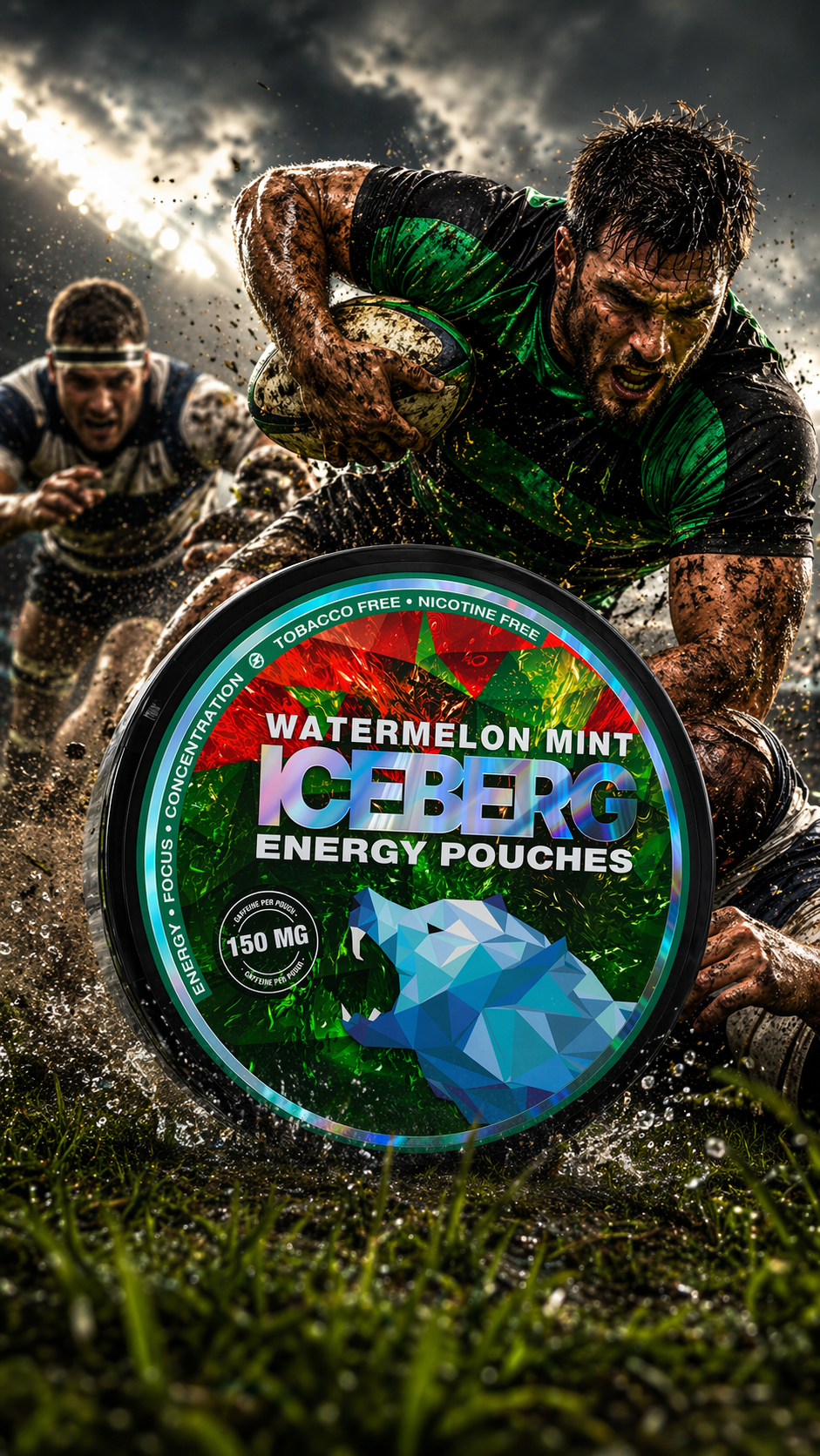 Pouch World Facebook ad: Energy That Keeps Up