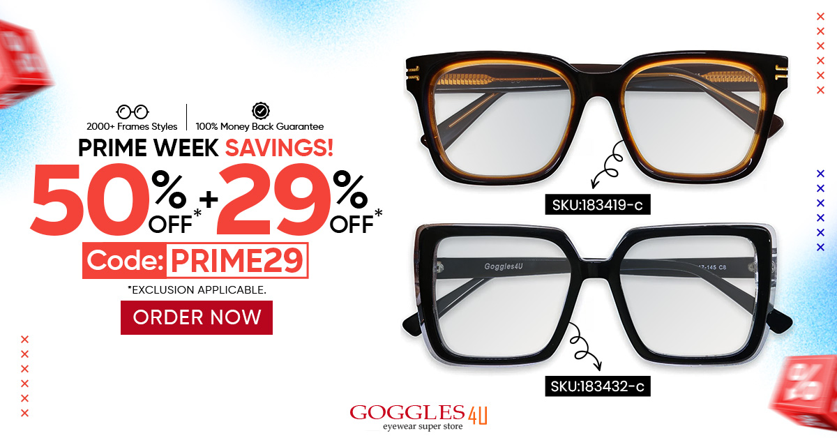 Goggles4U UK Glasses Facebook ad