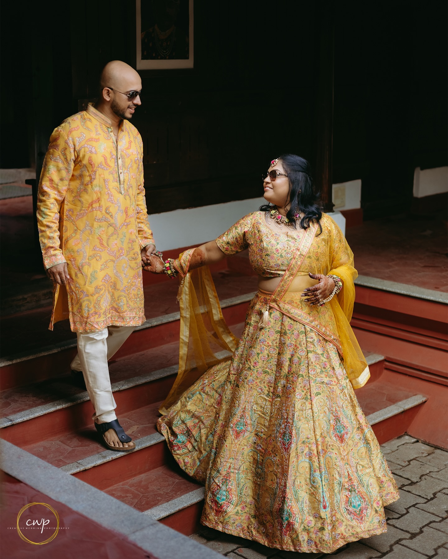 Creative Wedding Photography Facebook ad: Sunshine, smiles & haldi vibes