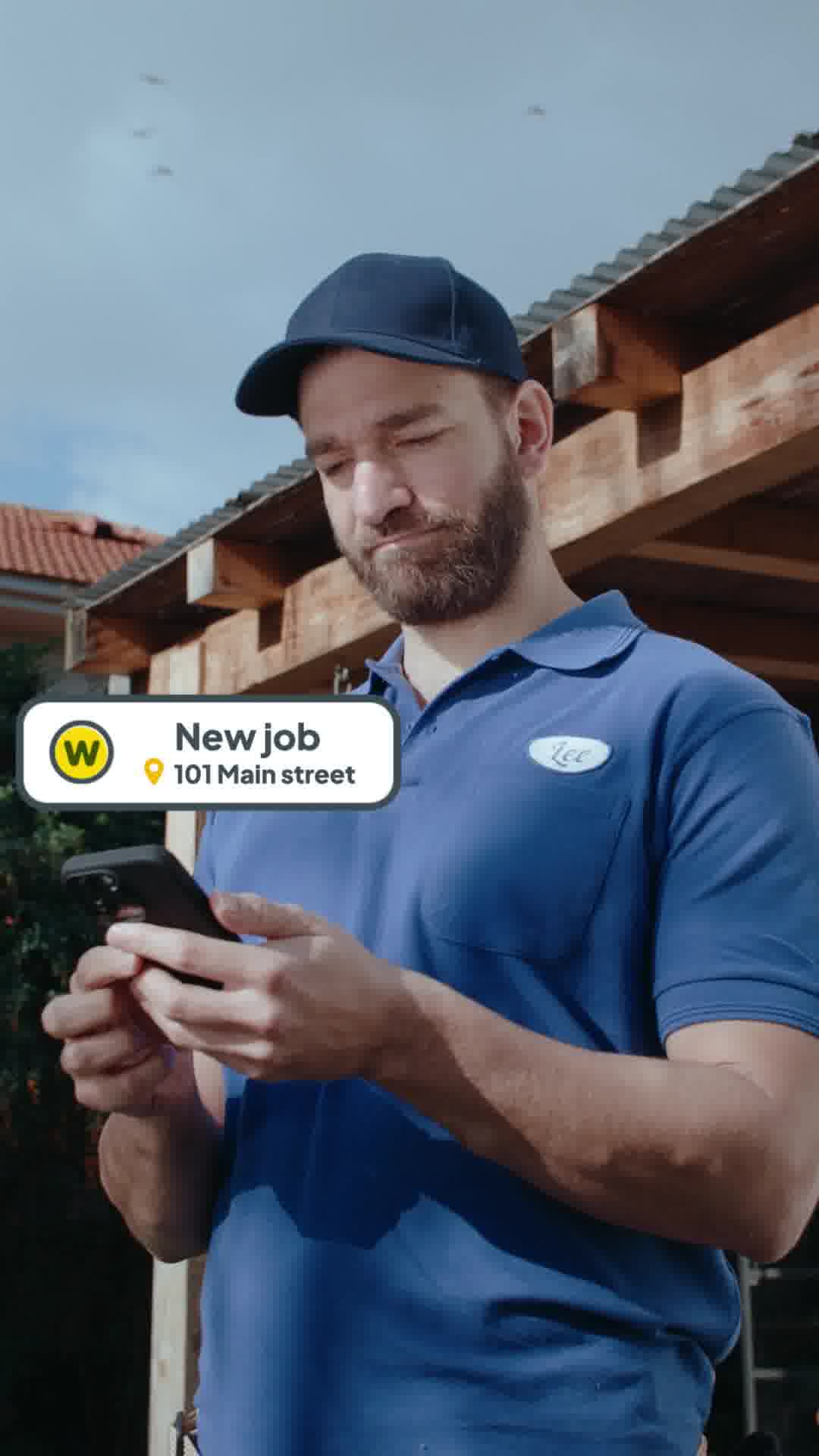 Workiz Facebook ad: The Home Service Team Choice