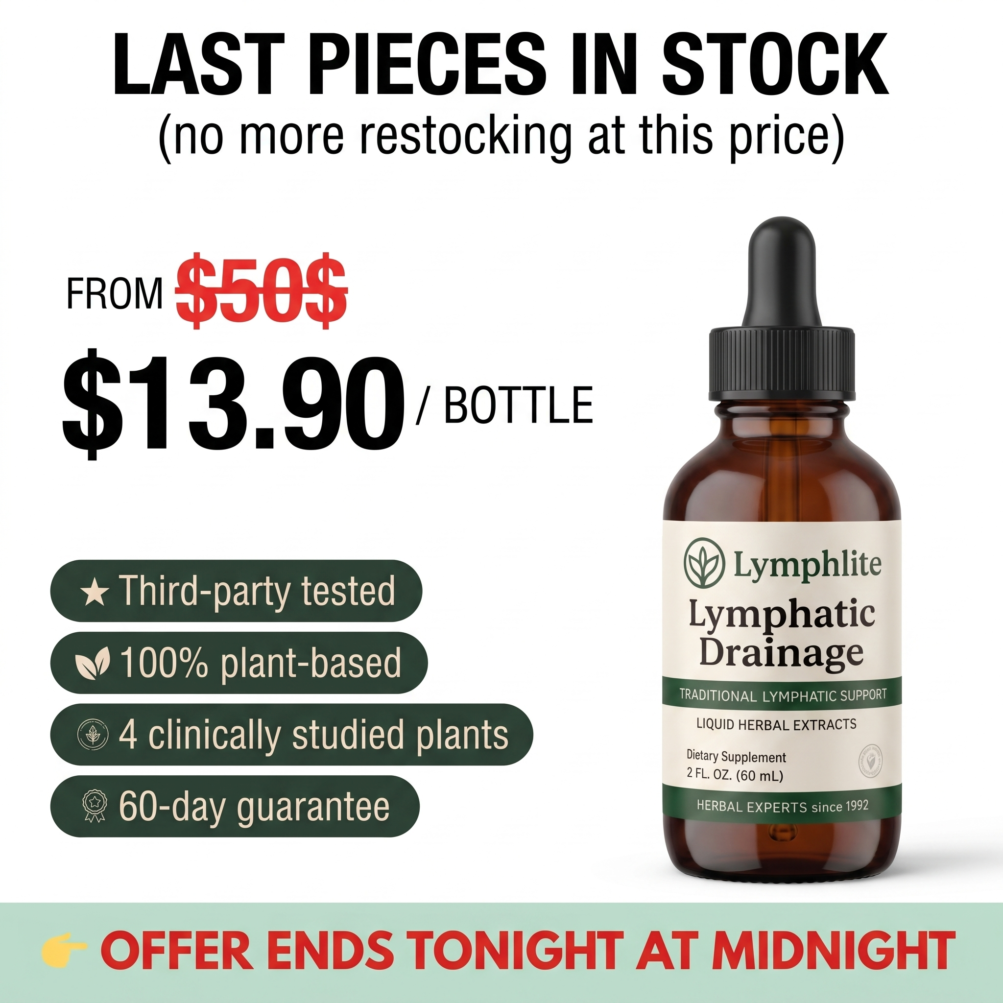 Lymphlite Facebook ad