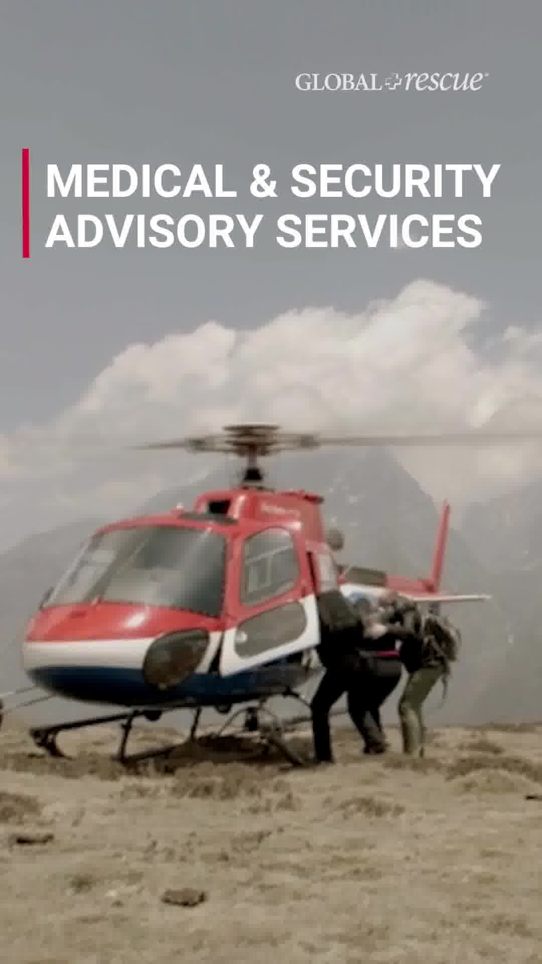 Global Rescue Facebook ad: The World's Leading Travel Protection