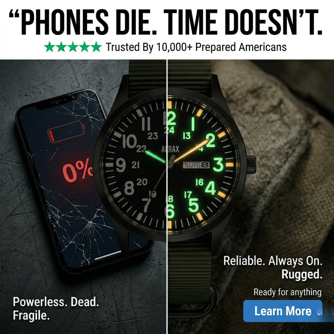 Aerax Watches Facebook ad: Why Thousands Are Switching Back To Field Watches