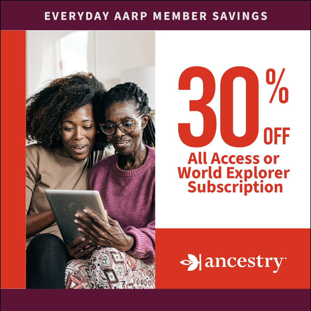 AARP Member Benefits Facebook ad