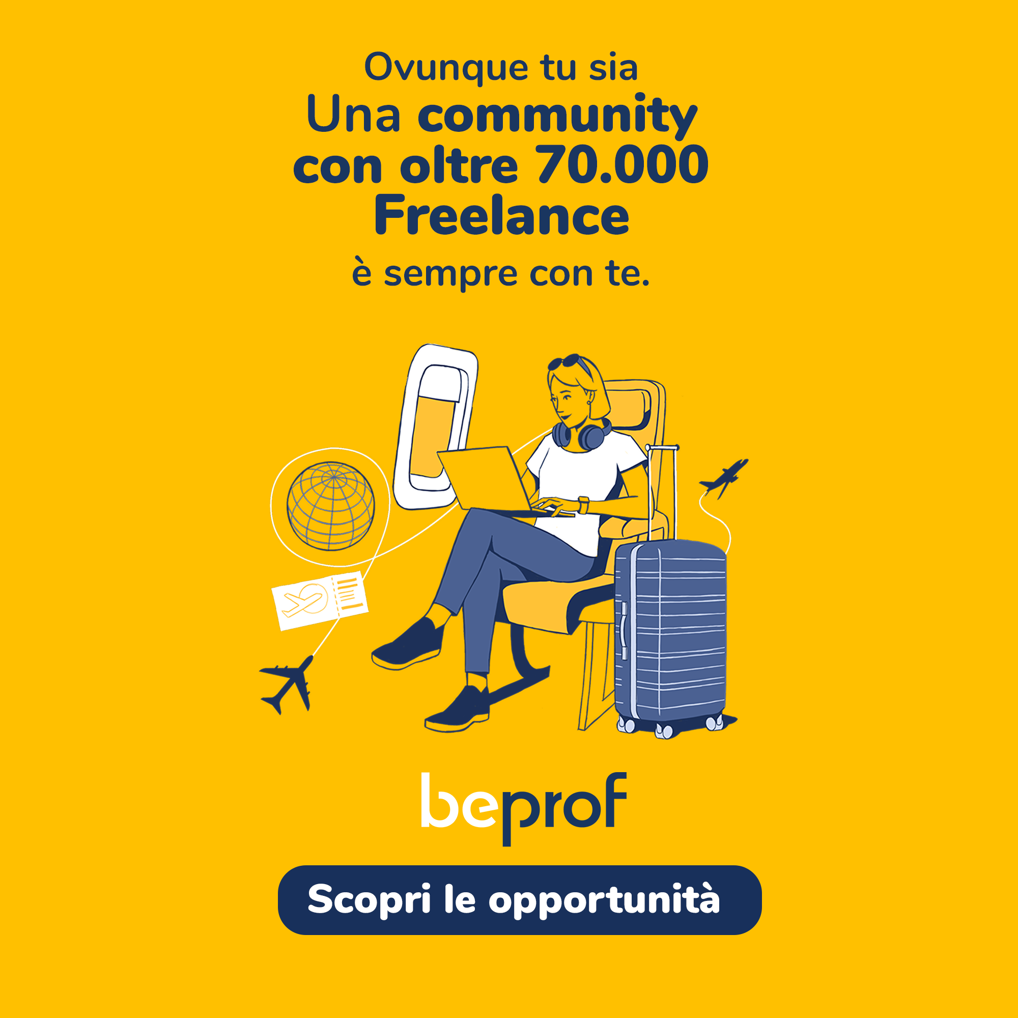 BeProf Facebook ad