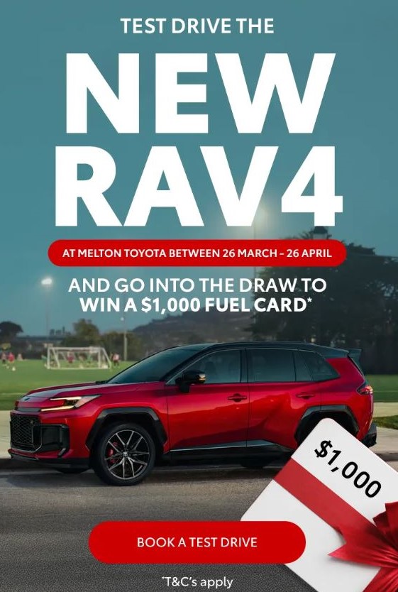 Melton Toyota Facebook ad: The All-New RAV4 is Almost Here!