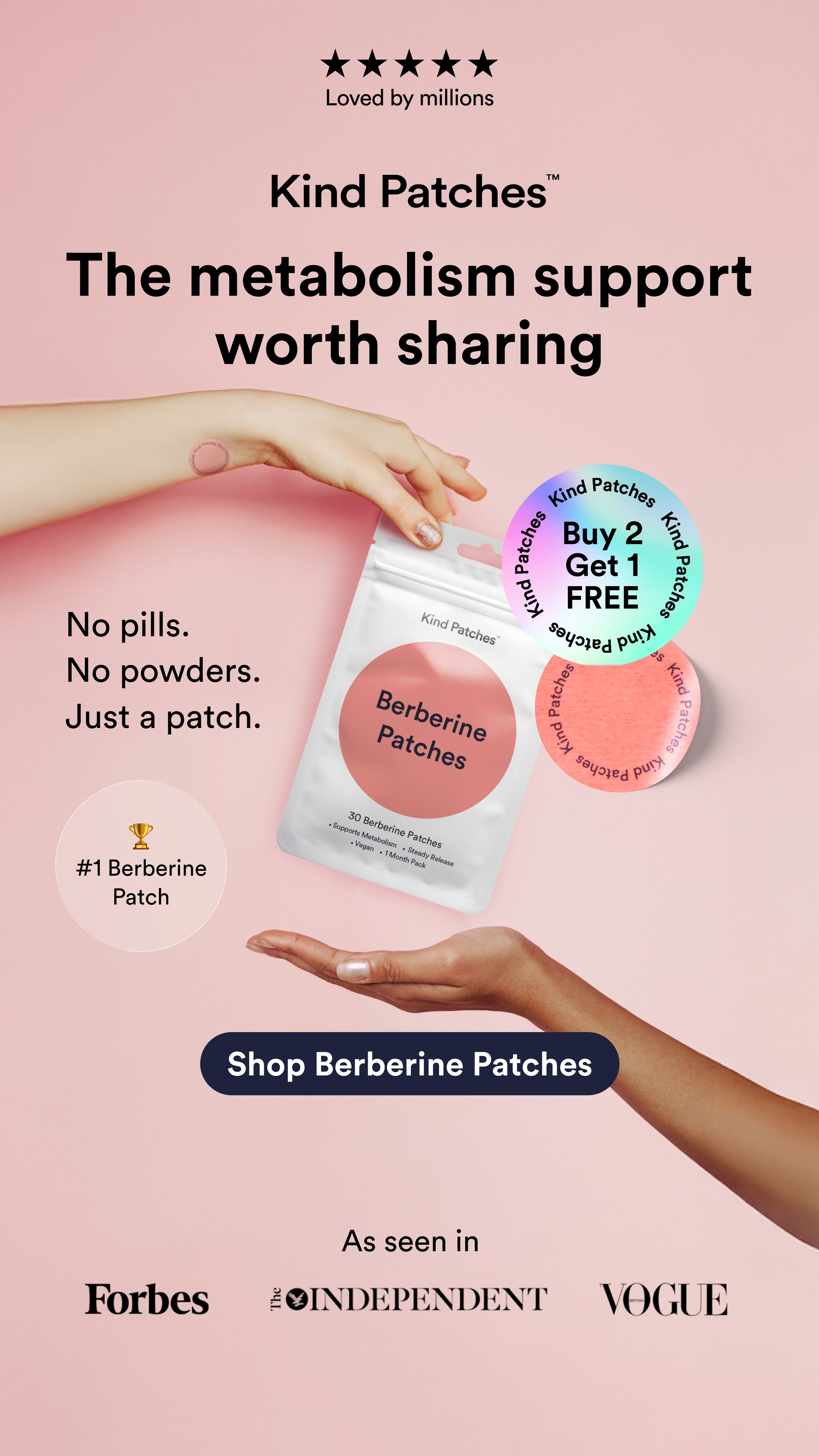 Kind Patches Facebook ad