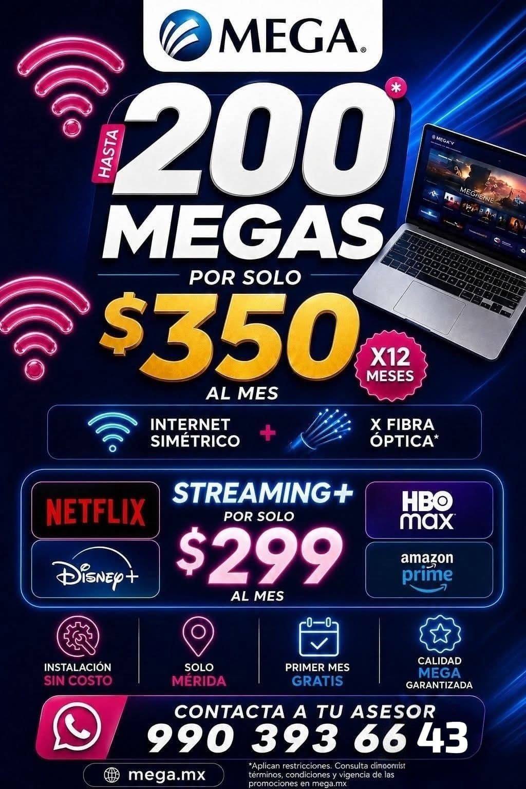 Asesor internet MEGA Facebook ad: BUSCAS UN WIFI ESTABLE