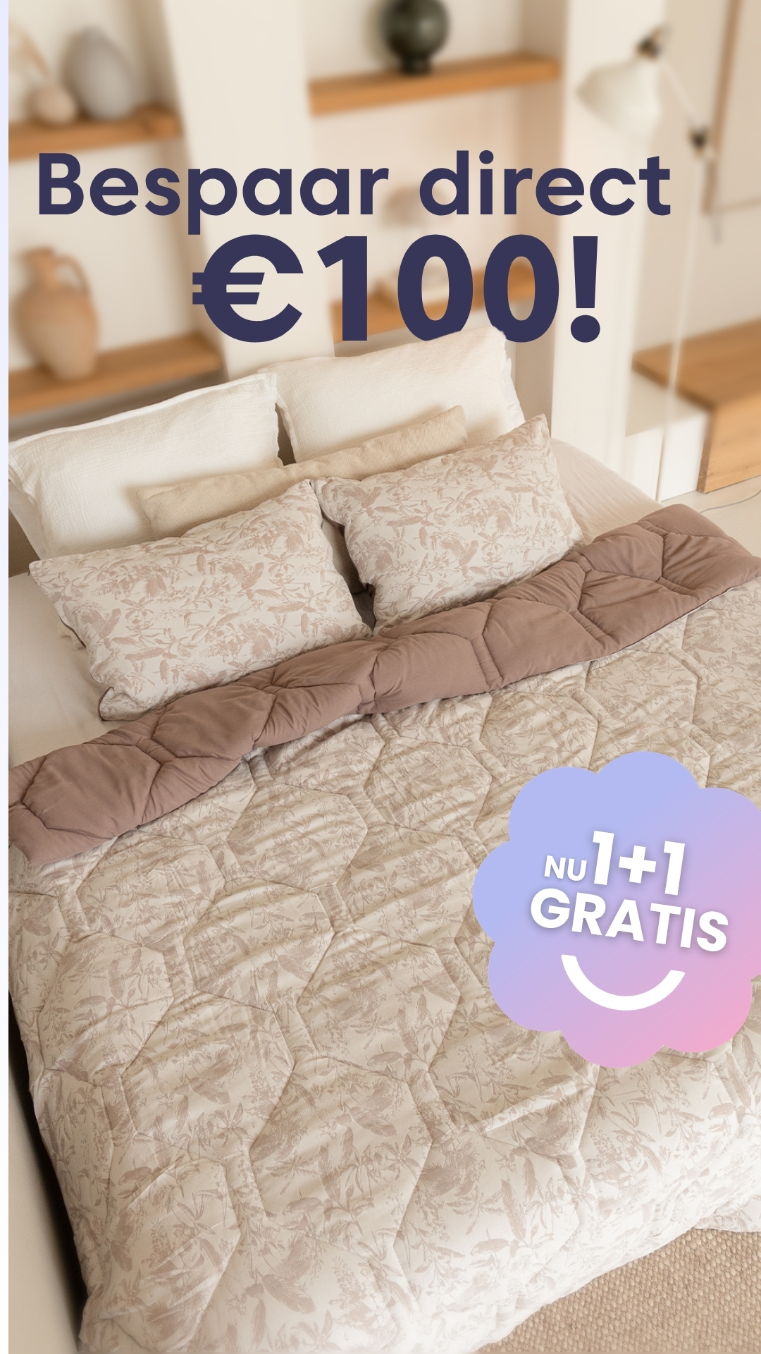 HappyBed Facebook ad