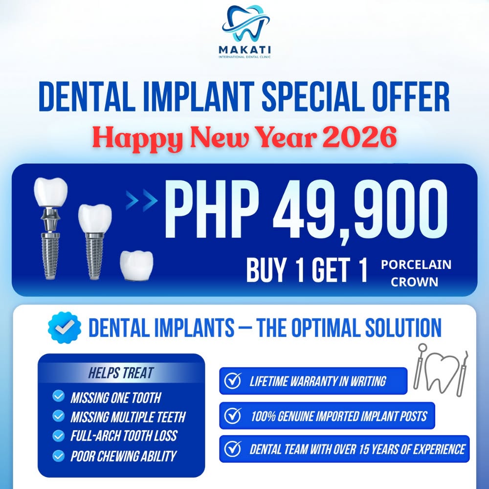 Makati Dental Clinic Facebook ad: Restore Your Smile in Weeks, Guaranteed