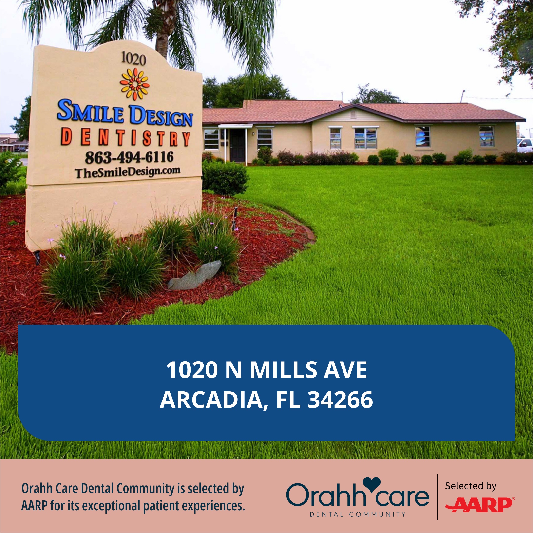 Smile Design Dentistry Facebook ad: Schedule a Visit Today!