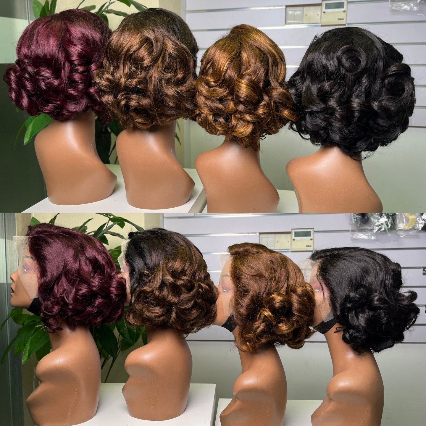 Guaranteehair Facebook ad: Frontal SDD loose bouncy wigs