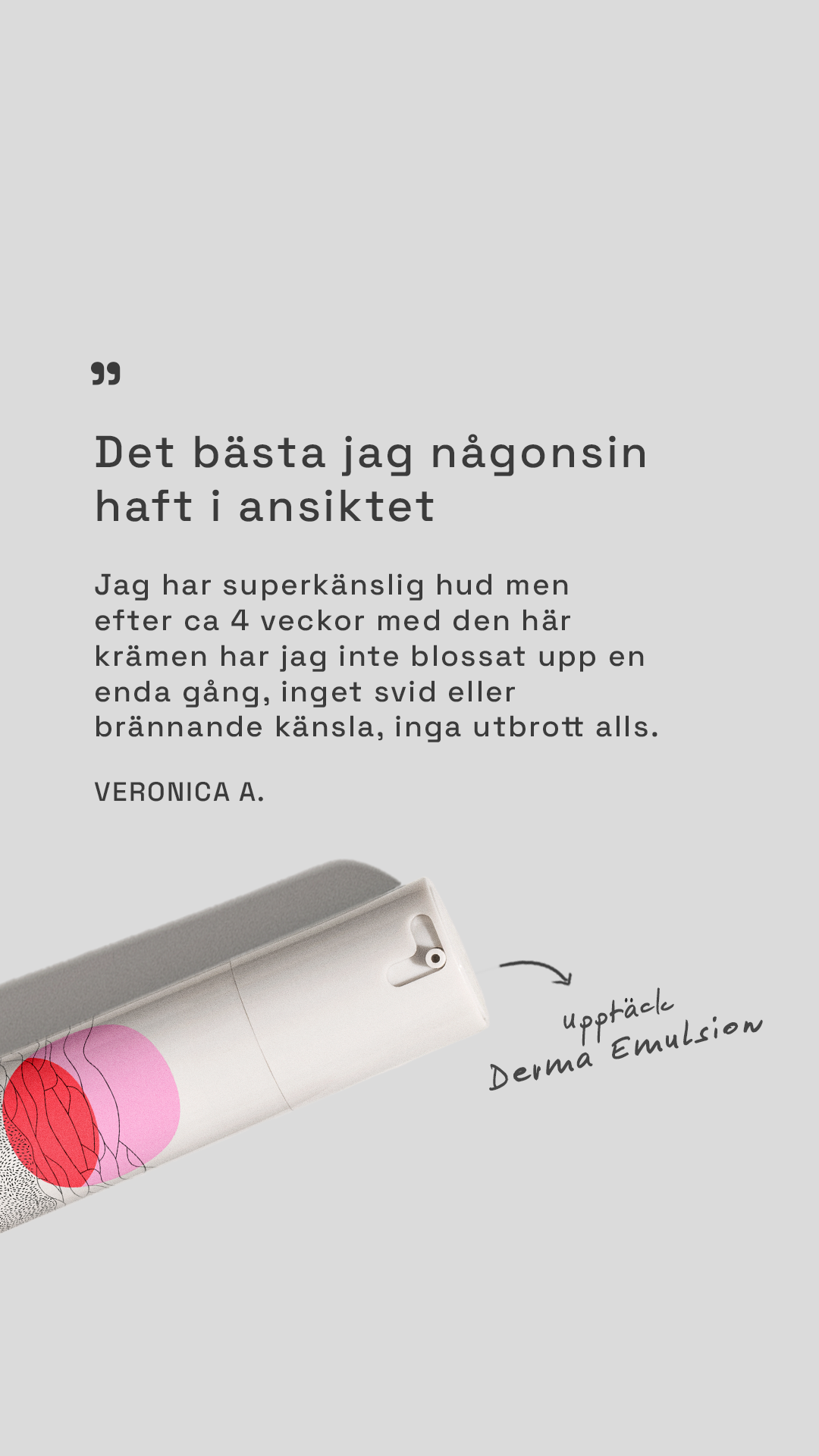 Skinome Facebook ad