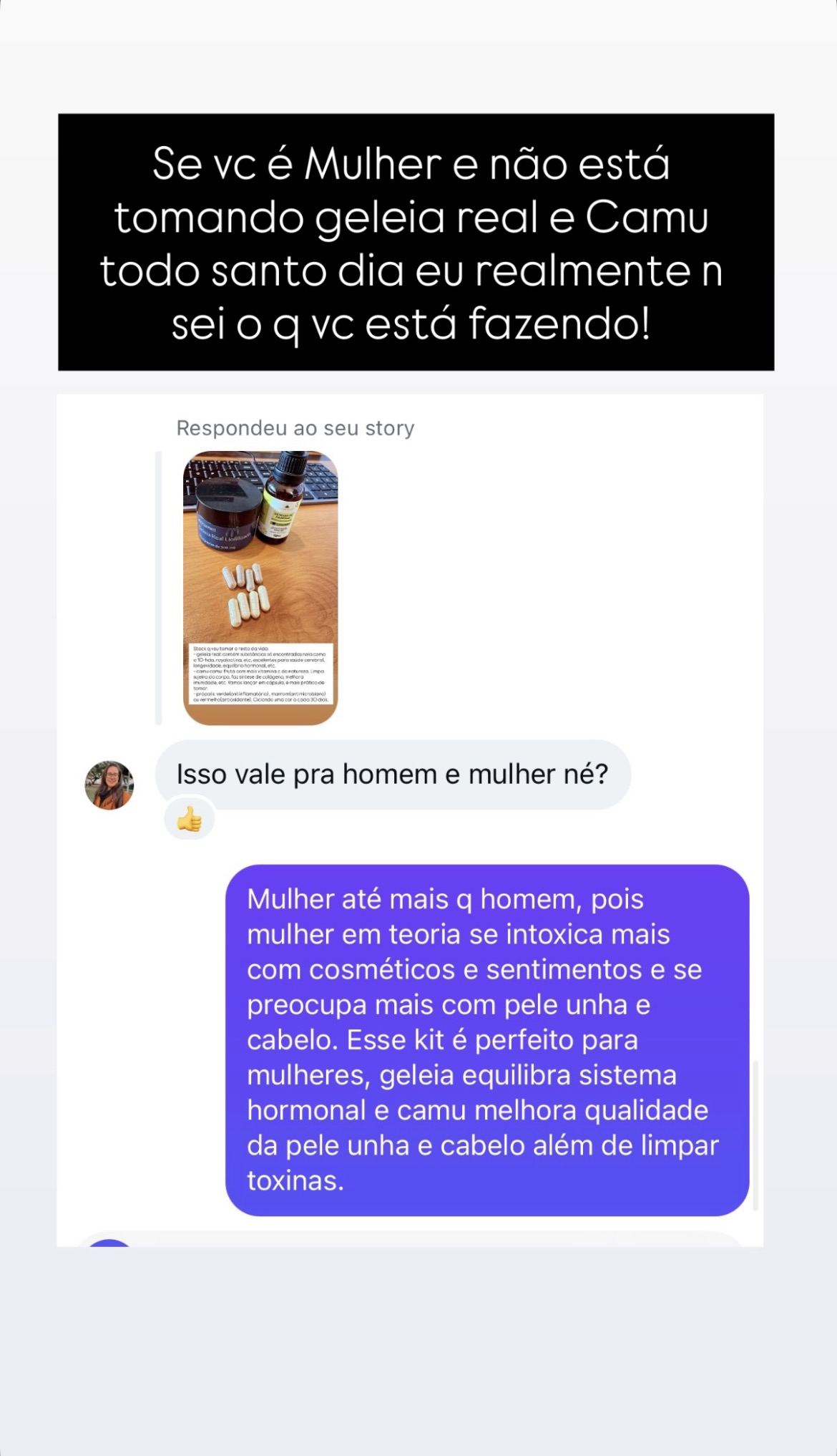 Ultramel Facebook ad