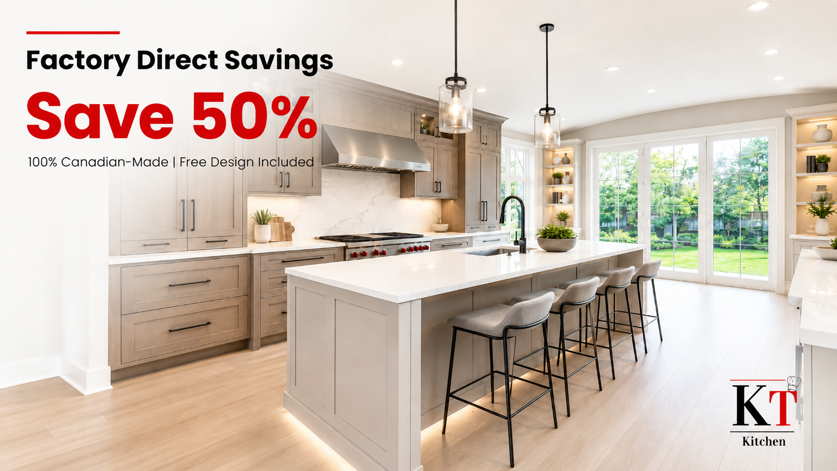KT Kitchen Cabinetry Facebook ad from Jun 5, 2026