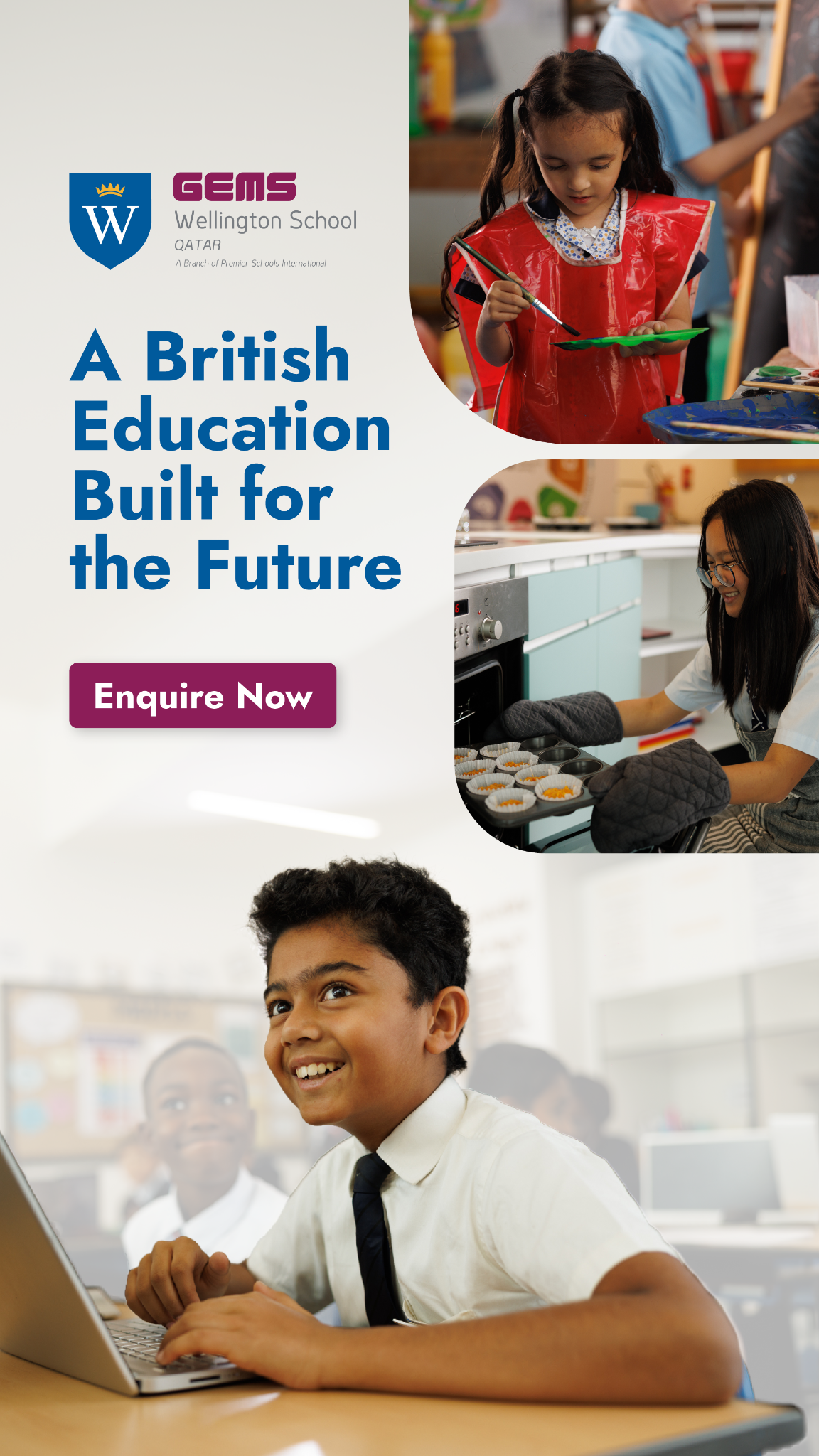 GEMS Wellington School - Qatar Facebook ad from Jun 11, 2026