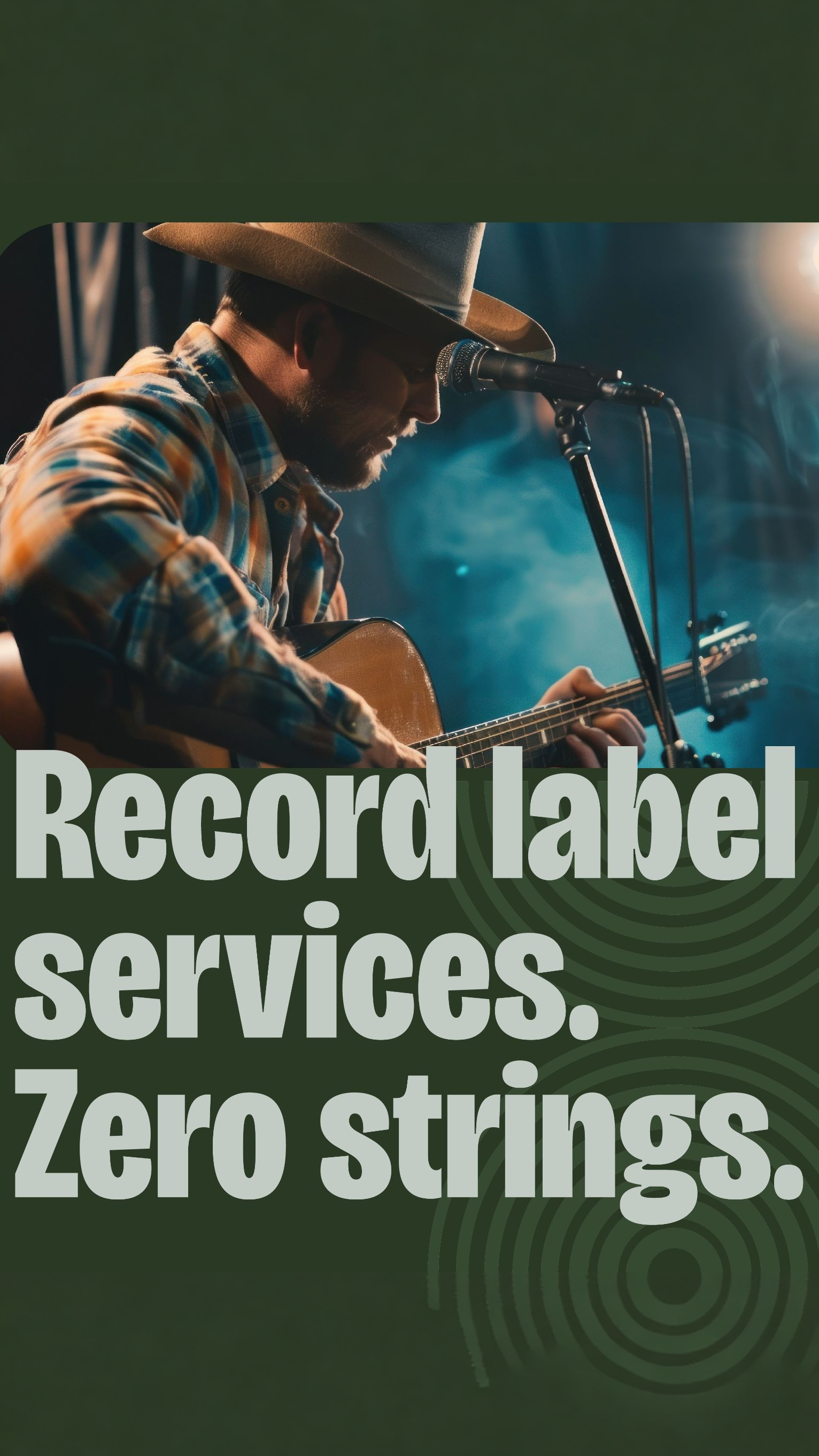 Edgewater Music Group Facebook ad: Break Free from Record Label Chains