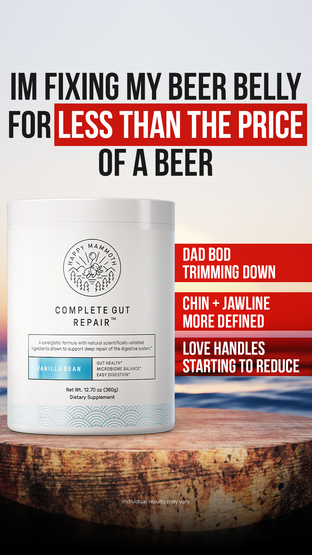 Tobie Kokot - Nutritional Scientist Facebook ad