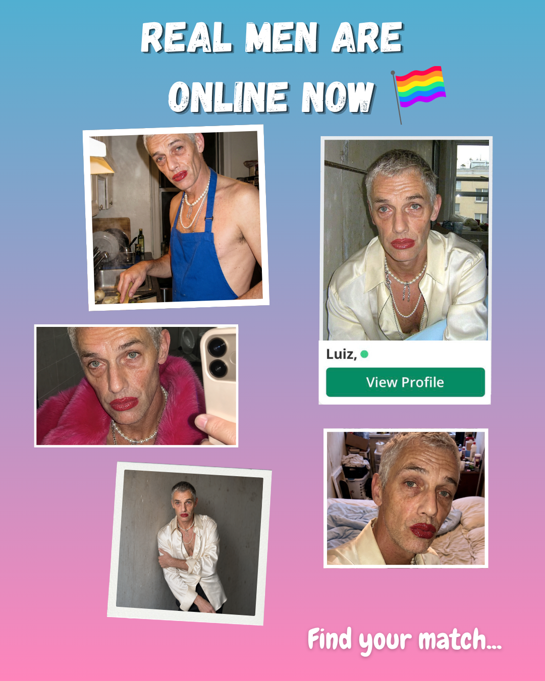 Pride Match Facebook ad