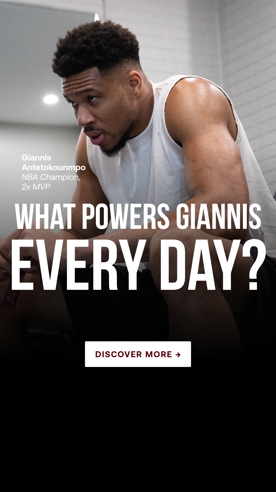Giannis Antetokounmpo Facebook ad