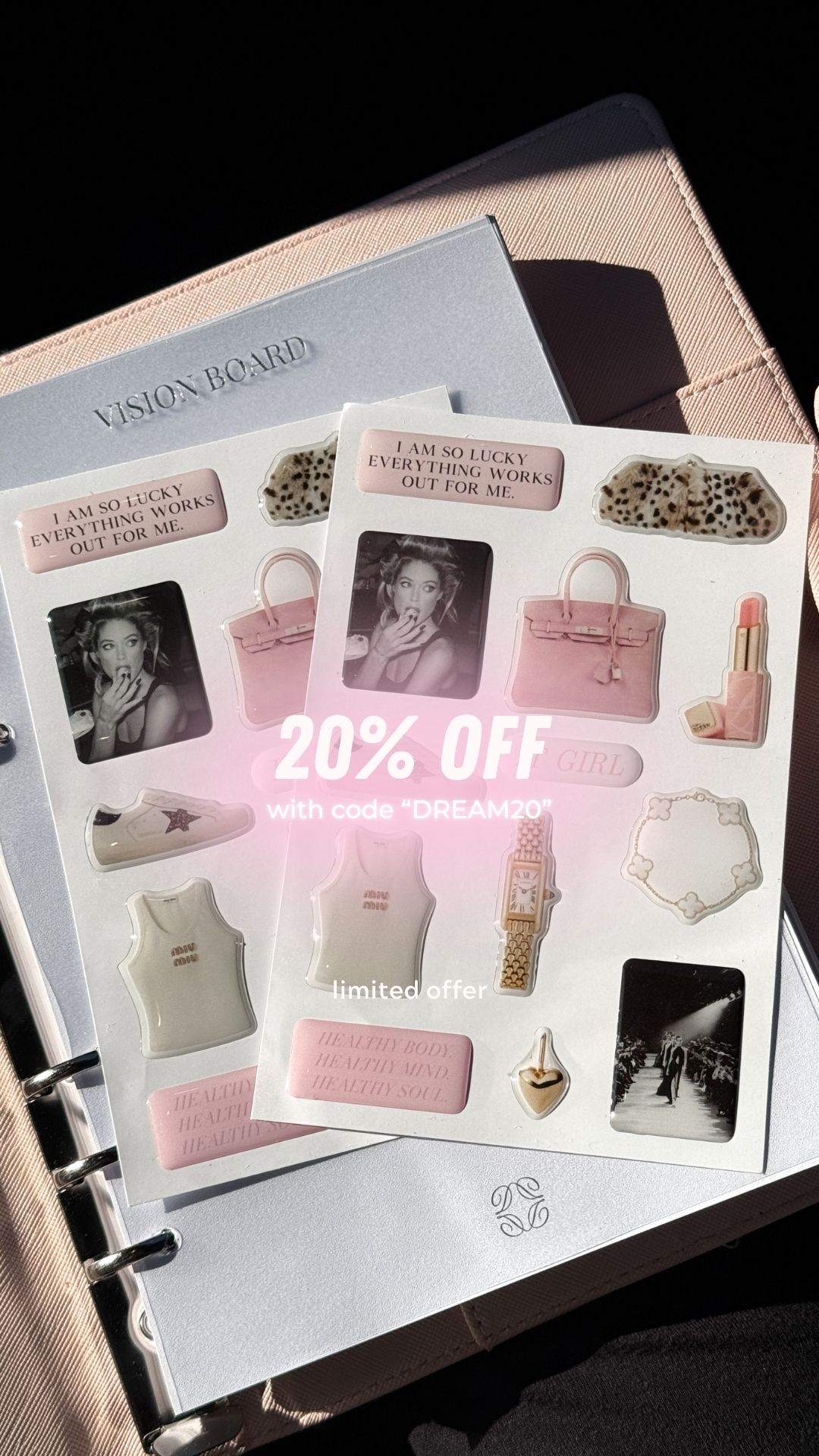 The Dream Académie Facebook ad: Spring Sale