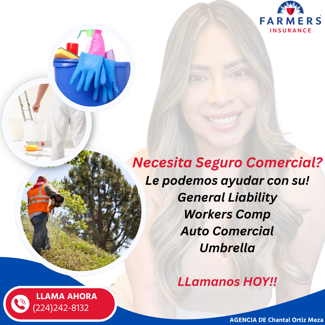 Chantal Ortiz Meza Farmers Insurance Agent Facebook ad