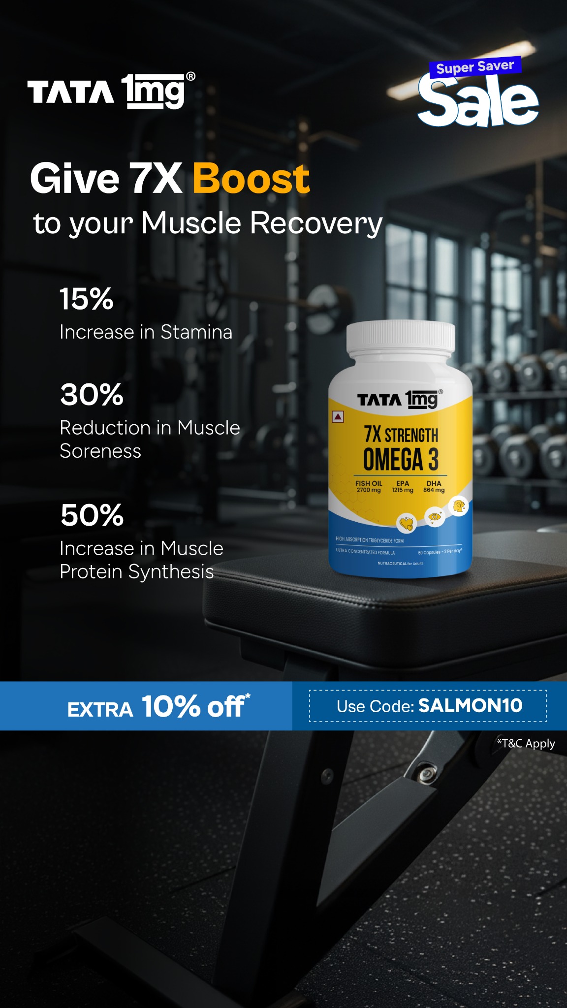 TATA 1mg Wellness Facebook ad