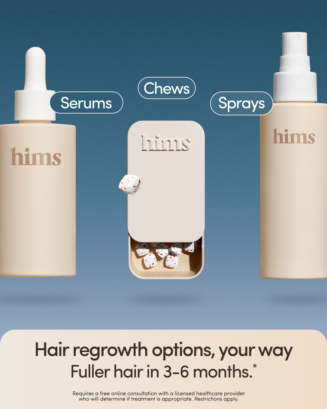 hims Facebook ad