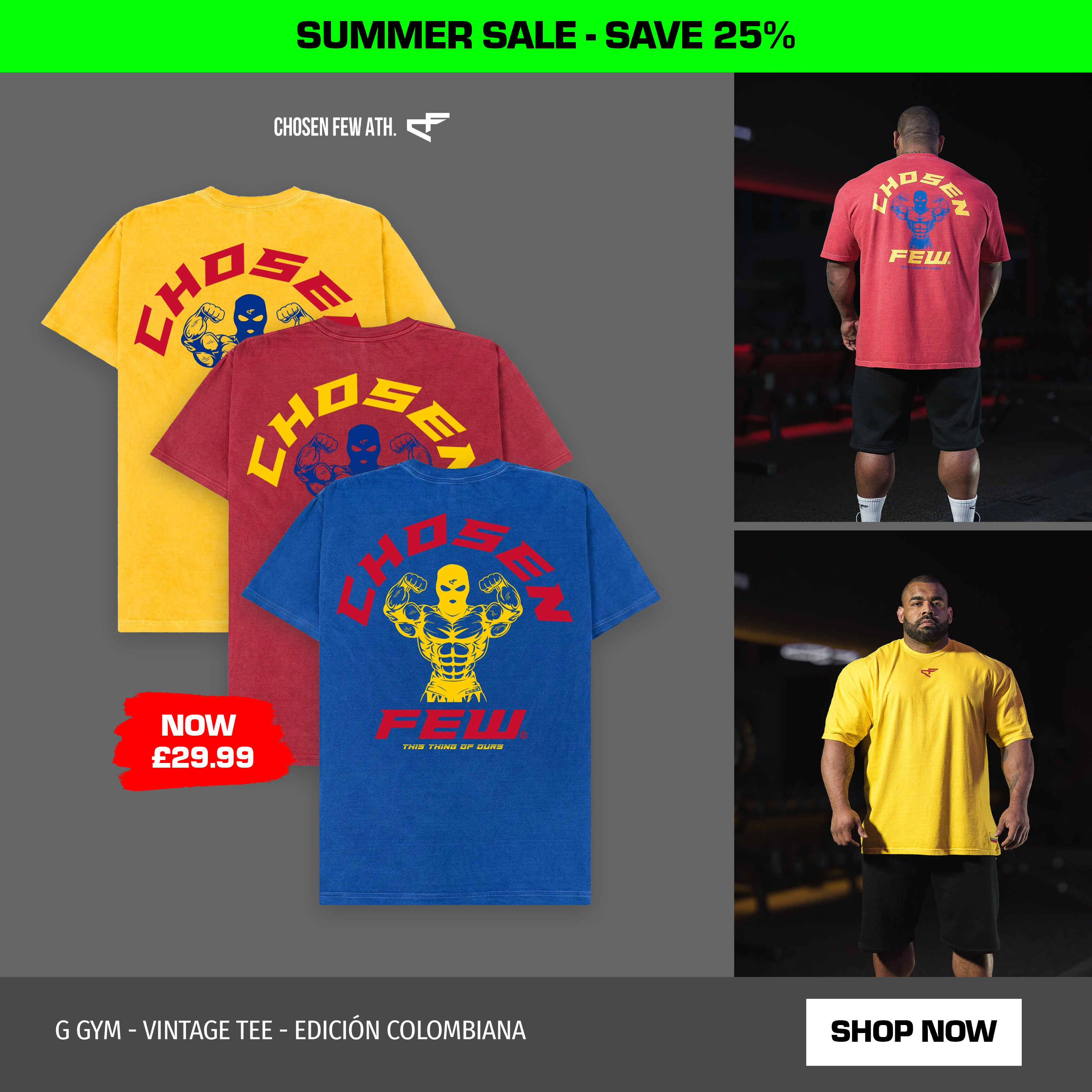 Chosen Few Athletics Facebook ad