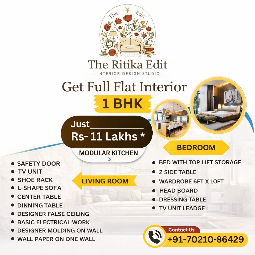 The Ritika Interiors Edit Facebook ad: The Ritika Interiors Edit, Mumbai’s Trusted Full Home…