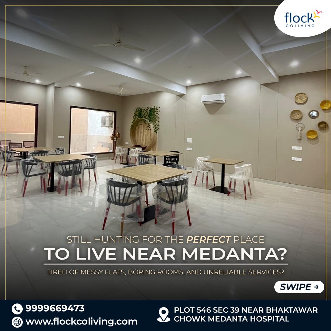 Flock Coliving Facebook ad
