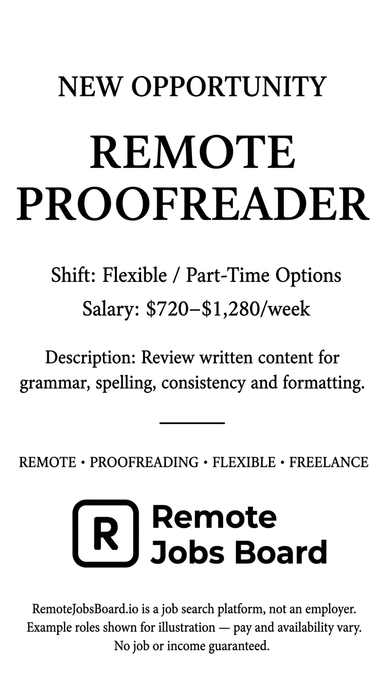 Remote Jobs Board - Work From Anywhere Facebook ad