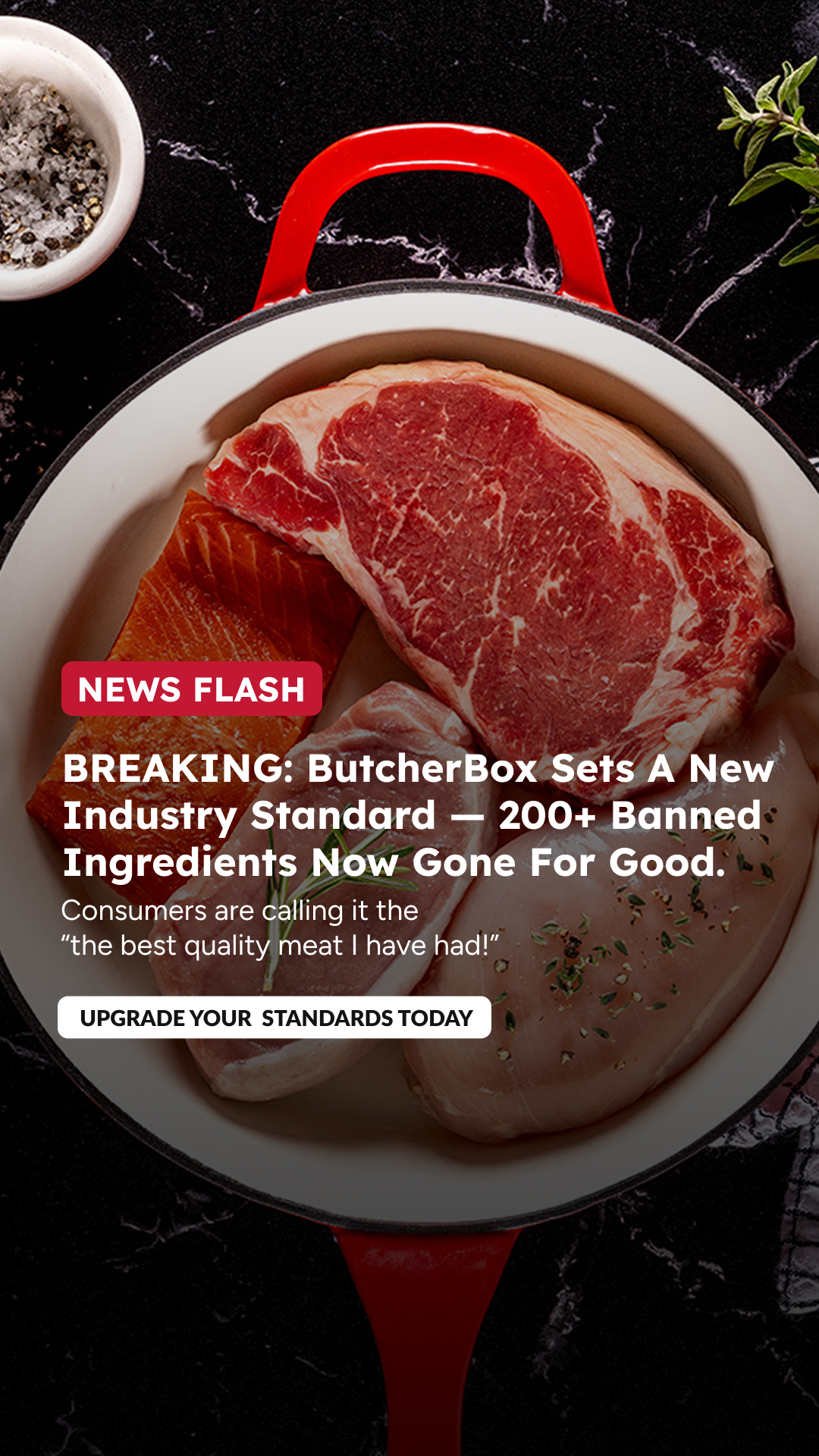 ButcherBox Facebook ad