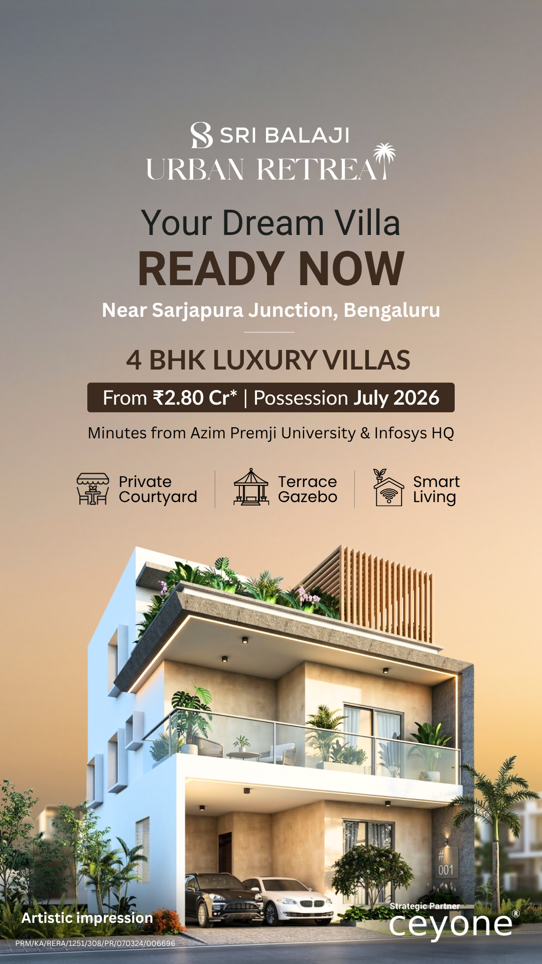 Only Villas Facebook ad from May 4, 2026