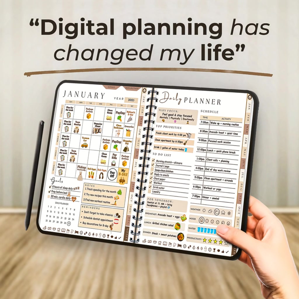 Plannifyit Planners Facebook ad: 10,000+ Happy Users
