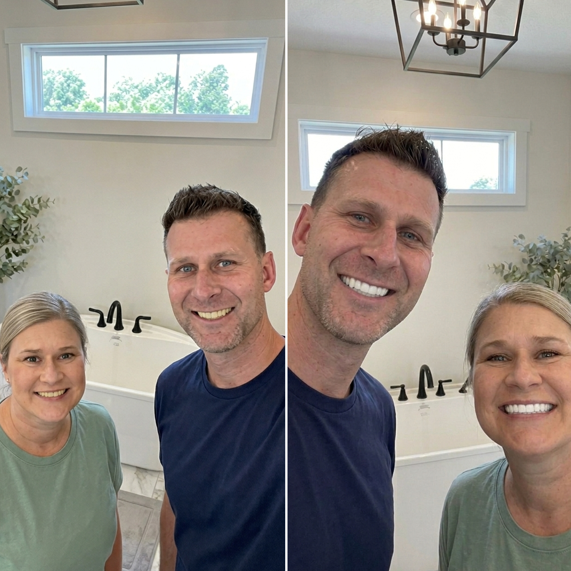 Modern Wellness Journal Facebook ad: The first thing people notice is your smile.