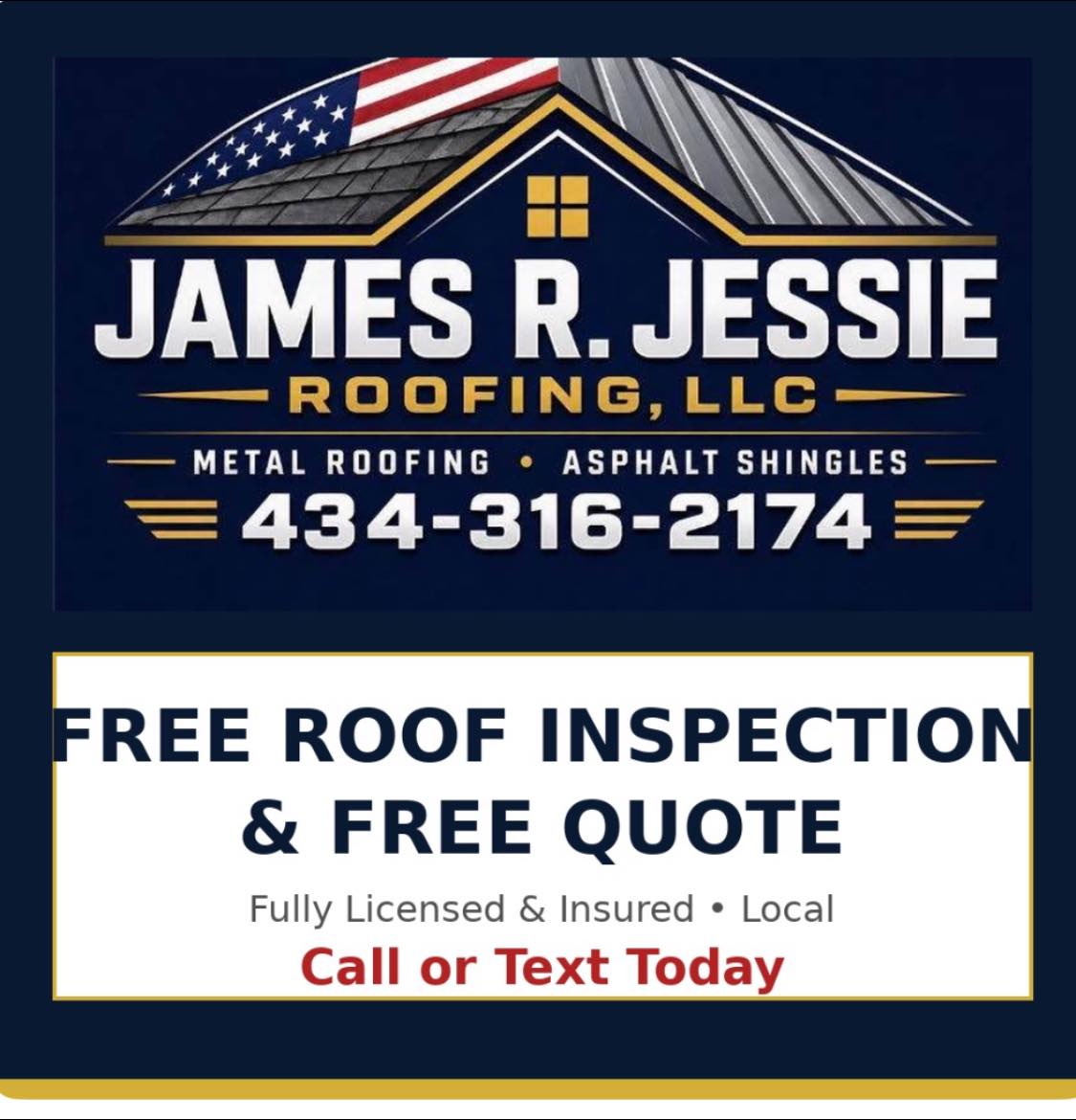 James R. Jessie Roofing, LLC Facebook ad