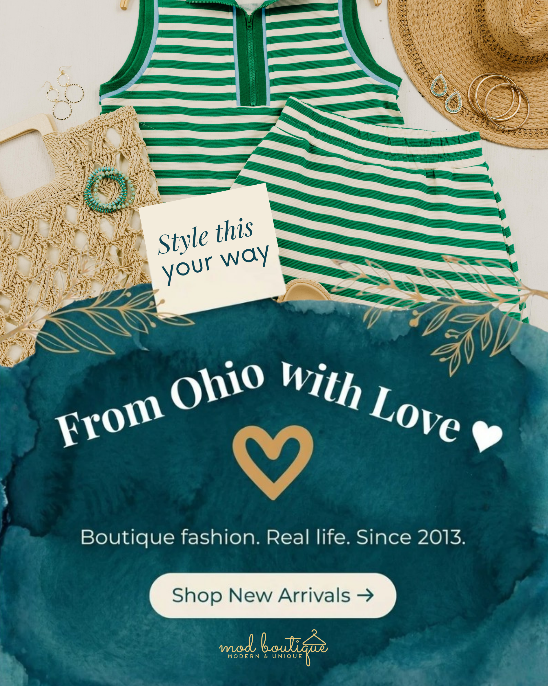 MOD Boutique Facebook ad