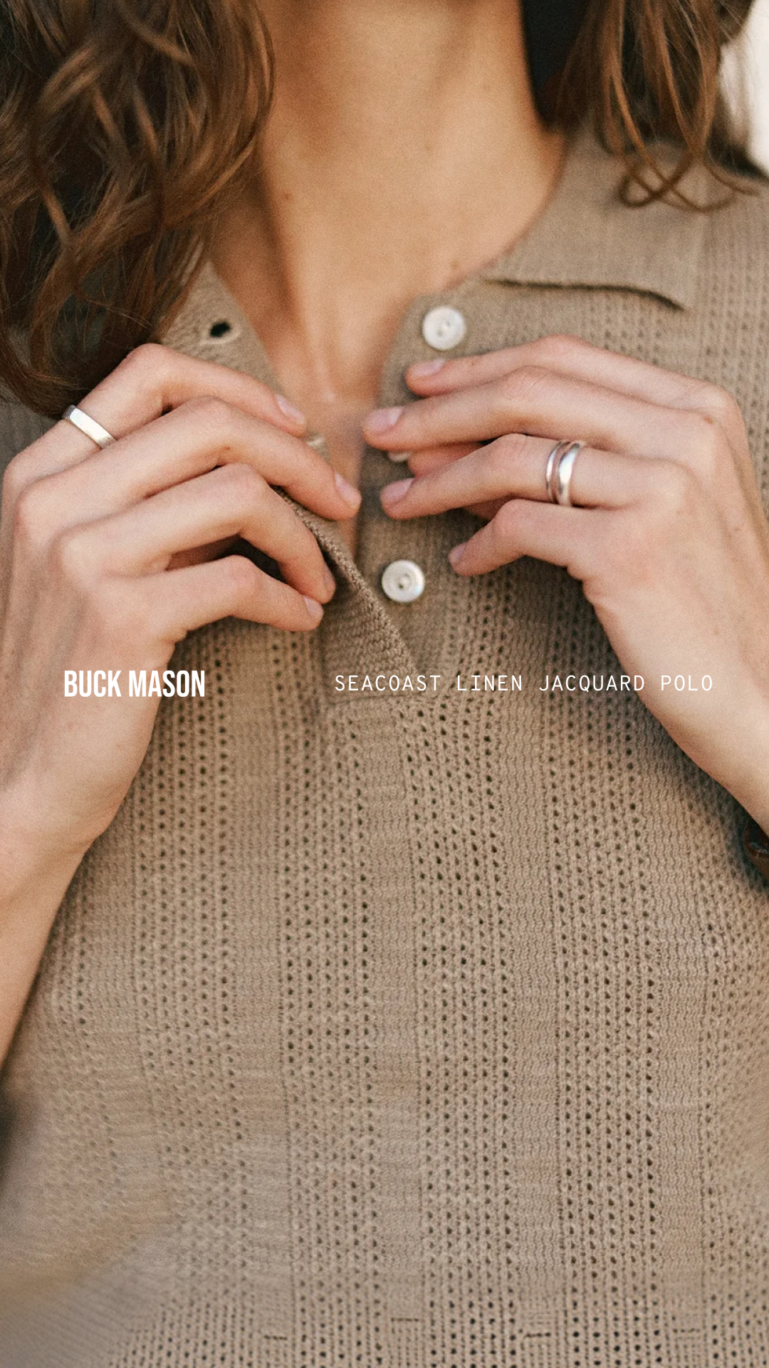 Buck Mason Women's Facebook ad