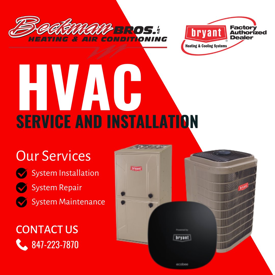 Beckman Bros. Inc Heating and Air Conditioning Facebook ad: Your search for the perfect home comfort team…