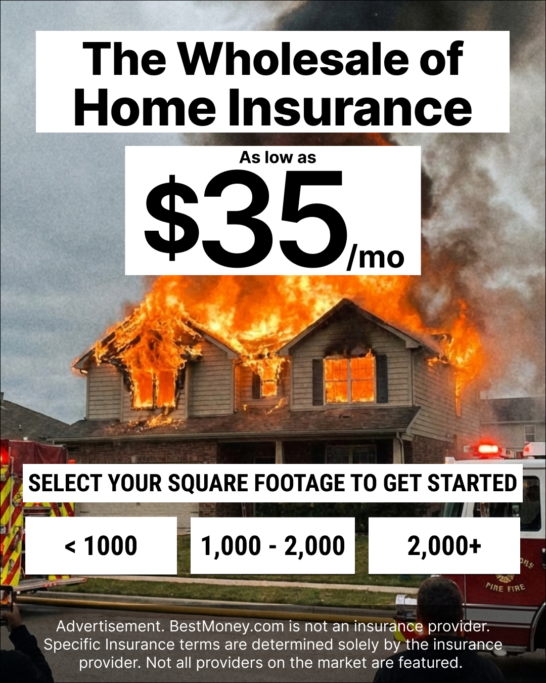 BestMoney.com - Home Insurance Facebook ad from May 4, 2026